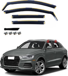 Σετ Ανεμοθραύστες Μπροστινοί και Πίσω για Audi Q3 2011-2018 4τμχ VETRBR0145