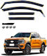 Комплект Автомобилни Ветробрани Отпред И Отзад За Ford Ranger 4 Бройки