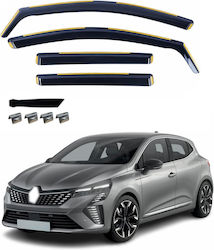 Σετ Ανεμοθραύστες Μπροστινοί και Πίσω για Renault Clio Mitsubishi Colt 4τμχ VETRBR0107