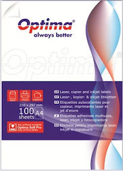 Optima Self-Adhesive Label Rolls 38.1x21.2mm