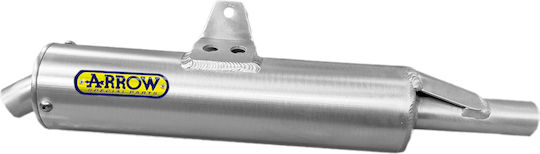 Arrow Universal Exhaust Cilindrico Aluminium Diam 24 Mm 59005ar.aluminium