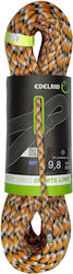 Edelrid Dynamic Climbing Rope with Length 50m Brown