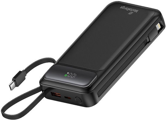 MediaRange Power Bank 20000mAh 22.5W cu Port USB-A și Port USB-C Power Delivery / Quick Charge 3.0 Negru
