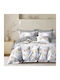 Beauty Home 12691 Σετ Σεντόνια Υπέρδιπλα 230x260εκ. Γκρι (4τμχ)