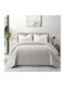 Beauty Home Ultra Art 12555 Κουβερλί Μονό Γκρι 160x230cm