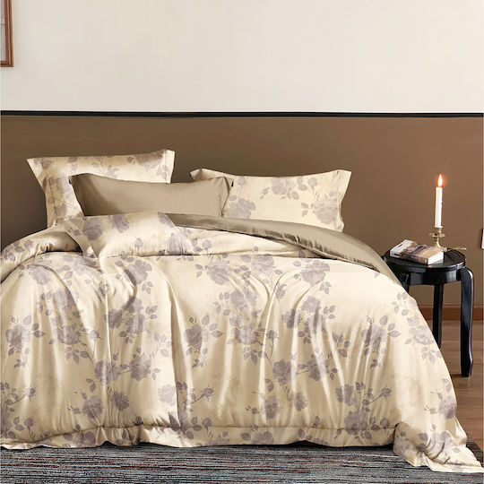 Beauty Home Art 12685 Set Coverlet Super King Beige 220x240cm 12685KLYD