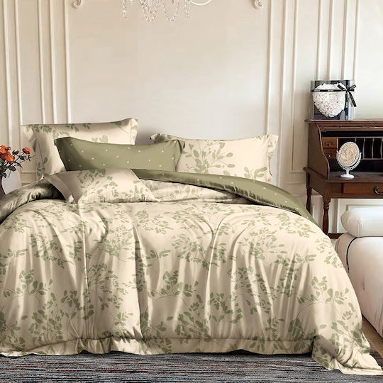 Beauty Home Art 12687 Coverlet Set Double Beige 220x240cm 12687KLYD
