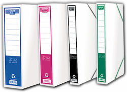 File Box with Rubber Band Ondule Spine 10 10x27x35