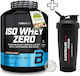 Biotech Usa Iso Whey Zero 1816g Black Bisquit & Katerelos Fitness Shaker 600ml Pink Custom Bundle