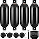 Vevor Balonase Pentru Bărci Gonflabile Cu Ranforsare Negru 8.5" X 26"