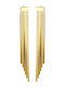 Oxette Gold Plated Steel Earrings