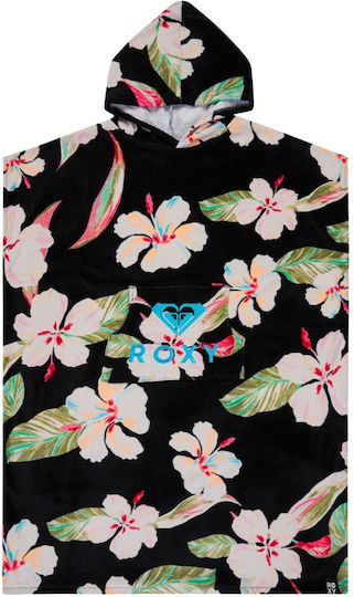 Roxy Stay Magical Printed W Poncho Towel Anthr Sunny Flrl Swim