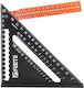 Universal Winkelmesser Zimmerleute Aluminium Länge 18cm mit Winkelmesser