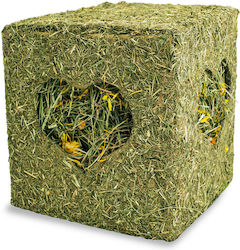 Jr Farm Jr Hay Cube Цветя 450 Г 20 X 20 X 20 См Храни За Гризачи