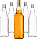 Glass Bottle 500ml Long Golden Cap 1 Pc