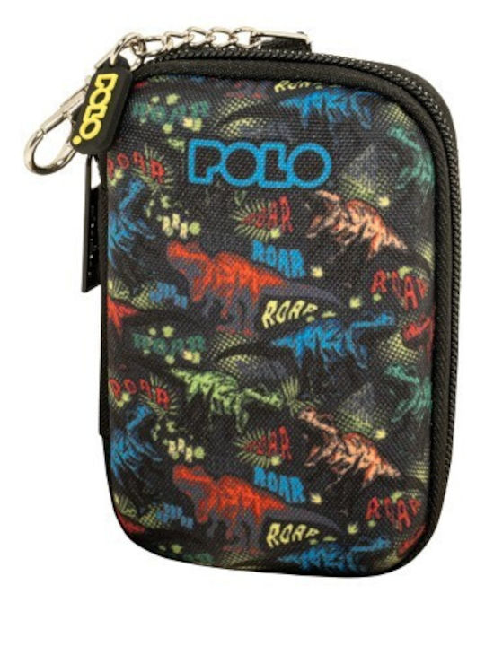 Polo Clip & Zip Мини Ключодържател-Портфейл Черен Син 9-27-006-8469