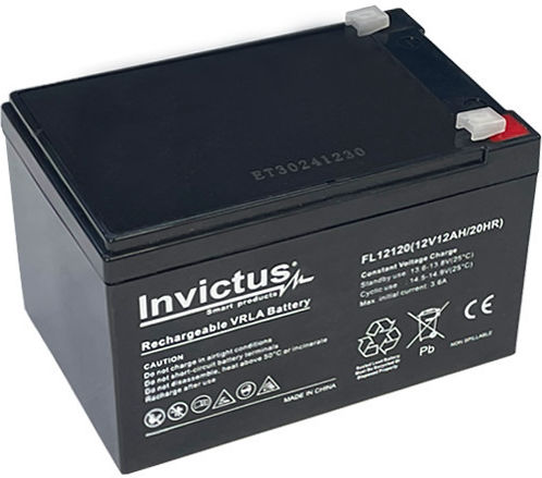 Invictus UPS Battery with Capacity 12Ah and Voltage 12V FL12-12 1 Piece