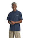 Short Sleeve Polo Shirt Blue