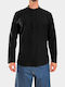 Long Sleeve Black Blouse