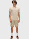 Polo Μπλούζα Κοντομάνικη Beige