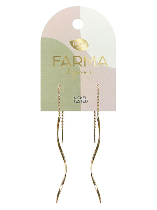 Farma Bijoux Υποαλλεργικά Παιδικά Σκουλαρίκια Καρφωτά με Πέτρες