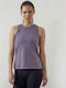 Bluza Damă Sport Fără Mâneci Violet