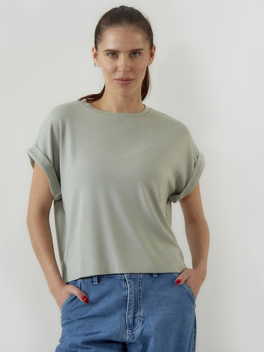 Admiral Γυναικείο T-shirt Πρασινο