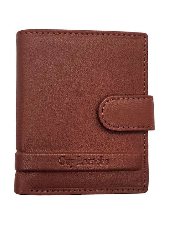Guy Laroche Leather Men's Wallet with RFID Taba...