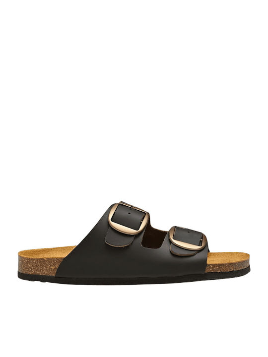 Plakton Leather Women's Anatomic Sandals Brown