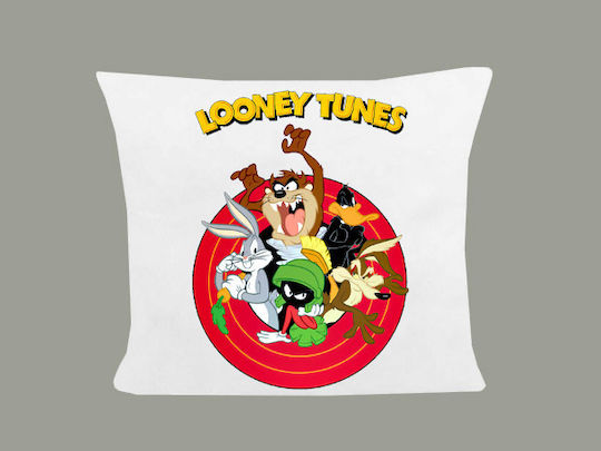 Μαξιλάρι Διάσταση 40x40cm Looney Tunes Λευκό