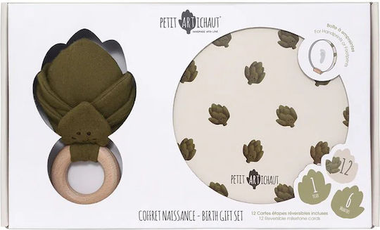 Petit Artichaut Gift Set for Babies Made of Wood