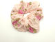 Elastic Pentru Păr Scrunchie Floral Mărime Mare Roz