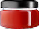Kadax Βαζάκι Γυάλινο με Καπάκι 250ml (10τμχ)