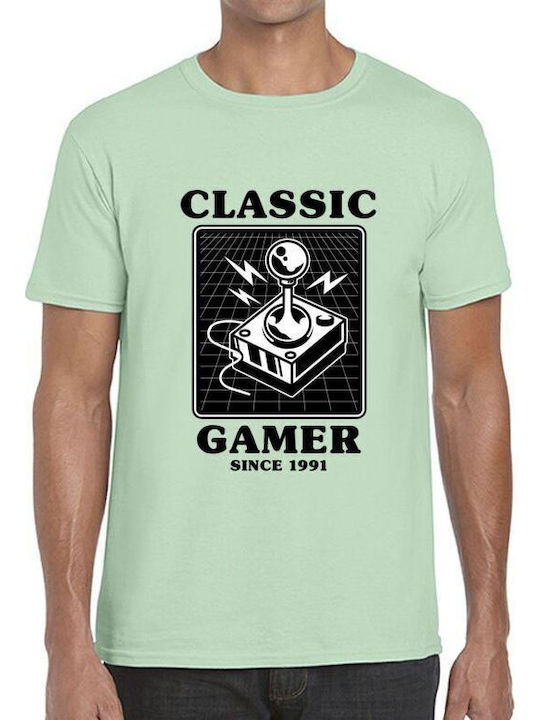 T-shirt Classic Gamer Since 1991 Pop Culture Mi...