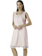 Relax Lingerie Summer Cotton Women's Nightgown Pink