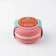 Badezusatz Macaron Erdbeere Sahne