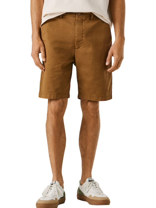 Pepe Jeans Men's Chino Shorts Biscuit Beige