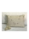 SteweHome Bed Pillow Maxi Organic Single Wool in Brown Color 50x70cm