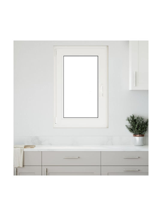 vidaXL Hinged PVC Window Risor Width 60x Height...