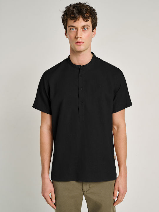 Staff Trevor Short Sleeve Linen Shirt in Regula...