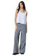 Women's Palazzo Fit Pantaloons Blue