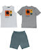 Kids Set with Shorts Summer 2 Pieces Multicolour