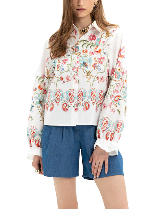 MY T Long Sleeve Women's Shirt Red White Green