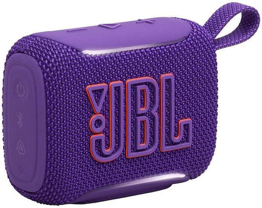 JBL Go 5 Waterproof Bluetooth Speaker 4.8W with Battery Life up to 10 Hours Purple