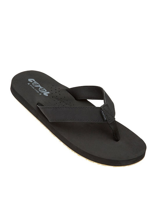 Cool Men's Flip Flops Black Cool Men's Flip Flops Black