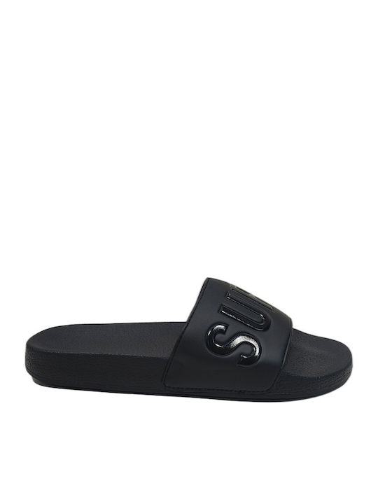 Superdry Men's Black Slides