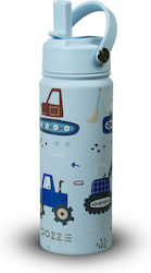 Dozze Детска Термос Бутилка Non Spill 530ml Светлосин Dozze Детска Термос Бутилка Non Spill 530ml Светлосин