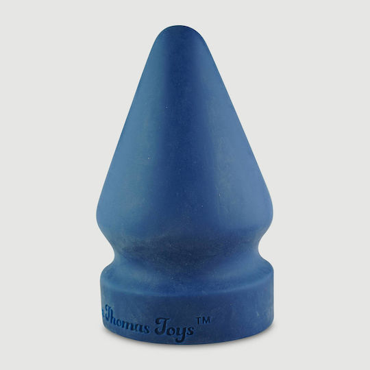 Τεράστια Σφήνα Σιλικόνης Butt Spreader Platinum Silicone X-large Butt Plug 22,8 Cm Μπλε