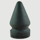 Große Silikon-Analspielzeug Butt Spreader Platinum Silikon Großer Anal Plug 17,8 Cm Schwarze