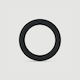 Disabled Men's Stiff Small Silicone Cock Ring Black